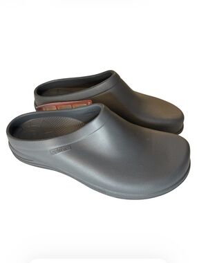 NWT Aetrex Bondi Orthotic Clogs Charcoal Men’s Size 10
